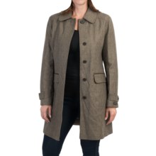62%OFF 女性のドレスコート （女性用）バーバーハリファックスのウールコート Barbour Halifax Wool Coat (For Women)画像